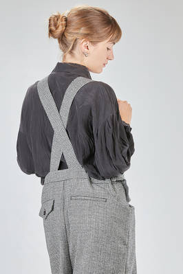 hip-lenght sweater, oversize, in faux fur long-pile polyester knit - NOIR KEI NINOMIYA 