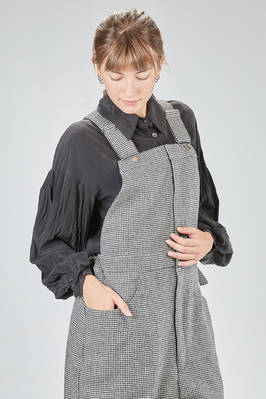 hip-lenght sweater, oversize, in faux fur long-pile polyester knit - NOIR KEI NINOMIYA 