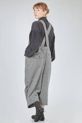 hip-lenght sweater, oversize, in faux fur long-pile polyester knit - NOIR KEI NINOMIYA 