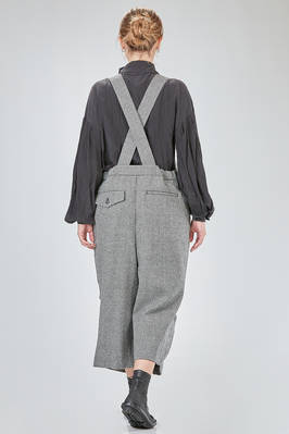 hip-lenght sweater, oversize, in faux fur long-pile polyester knit - NOIR KEI NINOMIYA 