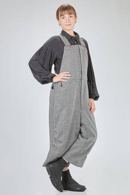 hip-lenght sweater, oversize, in faux fur long-pile polyester knit - NOIR KEI NINOMIYA 