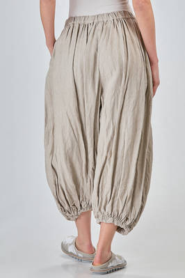 pantalone 'baloon' in herringbone di lino lavato - COMME DES GARÇONS 