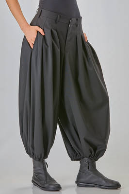 pantalone 'baloon' in tropical leggero di lana - COMME DES GARÇONS 