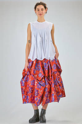 top lungo e svasato in jersey di poliestere - COMME des GARÇONS - COMME des GARÇONS 