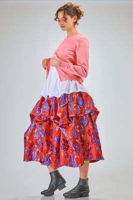 short slim fitted cardigan sweather in polyester jersey - COMME des GARÇONS - COMME des GARÇONS 