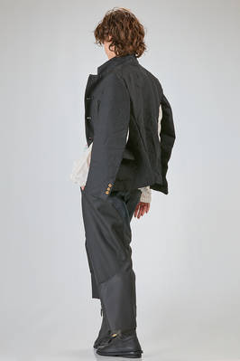 hip-lenght jacket, soft, in lightweight cotton and polyester jaquard - COMME des GARÇONS - COMME des GARÇONS 