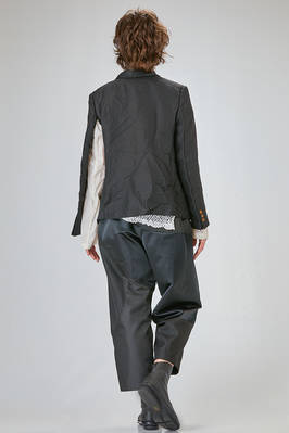 hip-lenght jacket, soft, in lightweight cotton and polyester jaquard - COMME des GARÇONS - COMME des GARÇONS 