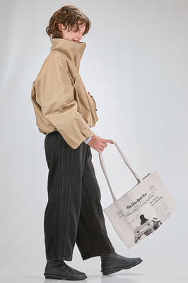 borsa shopper, in canvas di cotone stampato - MELITTA BAUMEISTER 