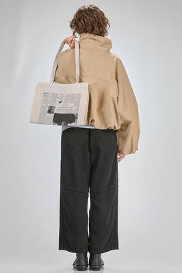 borsa shopper, in canvas di cotone stampato - MELITTA BAUMEISTER 