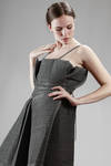 heavily ribbed dress - SANDRA BACKLUND 