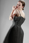 heavily ribbed dress - SANDRA BACKLUND 