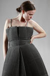 heavily ribbed dress - SANDRA BACKLUND 