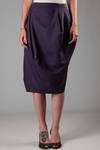 egglike skirt in wool twill - VIVIENNE WESTWOOD - Red 