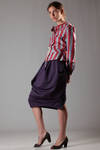 egglike skirt in wool twill - VIVIENNE WESTWOOD - Red 