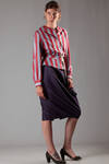 egglike skirt in wool twill - VIVIENNE WESTWOOD - Red 