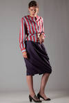 egglike skirt in wool twill - VIVIENNE WESTWOOD - Red 