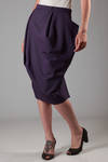 egglike skirt in wool twill - VIVIENNE WESTWOOD - Red 