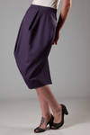egglike skirt in wool twill - VIVIENNE WESTWOOD - Red 