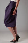 egglike skirt in wool twill - VIVIENNE WESTWOOD - Red 