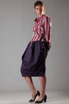egglike skirt in wool twill - VIVIENNE WESTWOOD - Red 