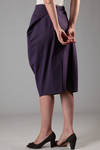 egglike skirt in wool twill - VIVIENNE WESTWOOD - Red 