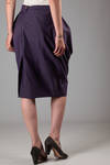 egglike skirt in wool twill - VIVIENNE WESTWOOD - Red 