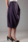 egglike skirt in wool twill - VIVIENNE WESTWOOD - Red 