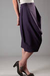 egglike skirt in wool twill - VIVIENNE WESTWOOD - Red 