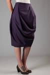 egglike skirt in wool twill - VIVIENNE WESTWOOD - Red 