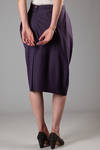 egglike skirt in wool twill - VIVIENNE WESTWOOD - Red 