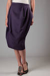 egglike skirt in wool twill - VIVIENNE WESTWOOD - Red 