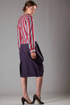 egglike skirt in wool twill - VIVIENNE WESTWOOD - Red 