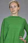 wide stocking stitch waist blouse - DANIELA GREGIS 