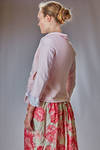 cardigan corto in maglia di cotone - DANIELA GREGIS 