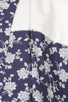abito longuette, ampio, in tela di rayon e in moeskin di cotone - COMME des GARÇONS - COMME des GARÇONS 