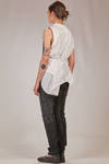 'sculpture' shirt in cotton poplin - MARC LE BIHAN 