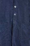 giacca ampia, al fianco, in velluto liscio di cotone ed elastan, foderato in cotone - ALBUM DI FAMIGLIA 