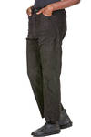 pantalone asciutto in velluto di cotone a costine millerighe - ATELIER SUPPAN 