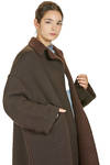 cappotto lungo in maglia di cachemire, lana, seta, poliammide, viscosa e poliestere - BOBOUTIC 