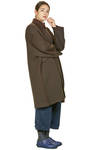cappotto lungo in maglia di cachemire, lana, seta, poliammide, viscosa e poliestere - BOBOUTIC 