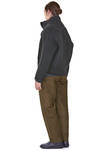 hip length blouson in double knitted wool, polyamide, yak, mohair and elastane - BOBOUTIC 