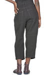 pantalone 5 tasche in tela di lana vergine e lino - FORME D' EXPRESSION 