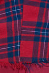 abito 'sculpture', a due pezzi in tartan di lana, tulle di seta e base in cupro - MARC LE BIHAN 