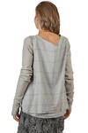 hip length flared top in wool, viscose, polyamide, elastane and cupro - MARC LE BIHAN 