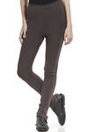 super soft fleece leggings of cotton, acrylic, polyamide and elastane - MARC LE BIHAN 