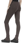 super soft fleece leggings of cotton, acrylic, polyamide and elastane - MARC LE BIHAN 