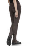 leggings in pile morbidissimo di cotone, acrilico, poliammide ed elastan - MARC LE BIHAN 