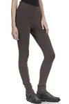 leggings in pile morbidissimo di cotone, acrilico, poliammide ed elastan - MARC LE BIHAN 