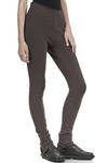 super soft fleece leggings of cotton, acrylic, polyamide and elastane - MARC LE BIHAN 