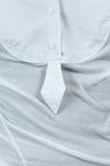 camicia lunga e asciutta in jersey di modal ed elastan in popeline di cotone - MARC LE BIHAN 